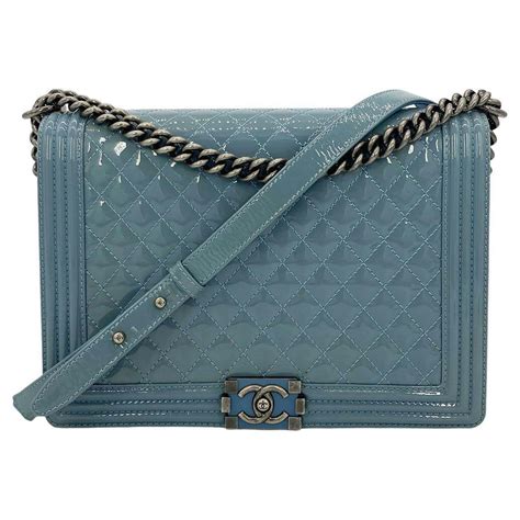 blue chanel boy bag bloggers outfits|chanel le boy bag yupoo.